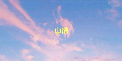 山鸻