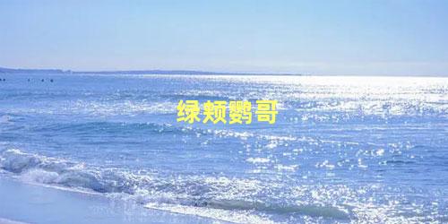 绿颊鹦哥