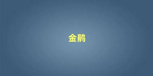 金鹃